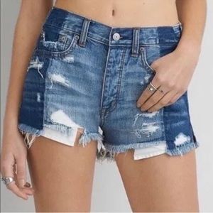 American Eagle Vintage High Rise Festival Short